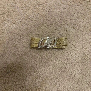 Hobe Mesh Gold Bracelet
